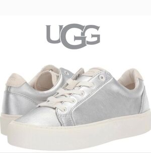 UGG Metallic Silver Women's Sneakers